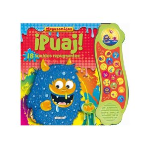 LIBRO CON SONIDO ¡PUAJ! 18 SONIDOS REPUGNANTES