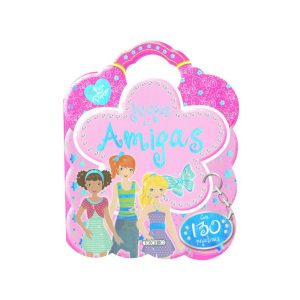 LIBRO DE PEGATINAS LITTLE PRINCESS AMIGAS