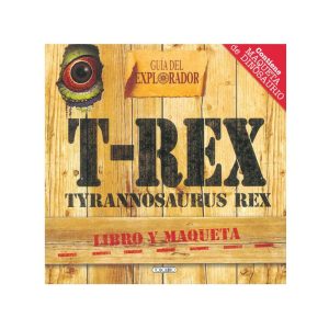 LIBRO GUÍA DEL EXPLORADOR – T-REX CON MAQUETA