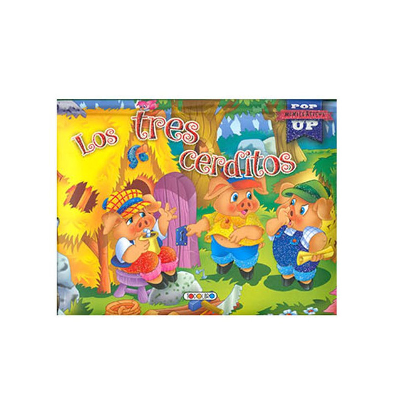 LIBRO MINICLÁSICOS POP UP – LOS TRES CERDITOS
