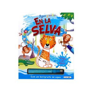 LIBRO PINTA CON AGUA EN LA SELVA