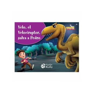 LIBRO VELO EL VELOCIRAPTOR SALVA A PEDRO