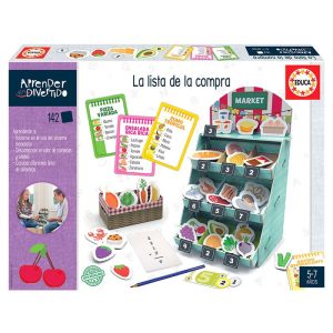 Juego La lista de la compra Aprender es Divertido (EDUCA)