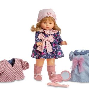 Muñeca Llorona Trousseau Colette Vestido Flores (BERJUAN)