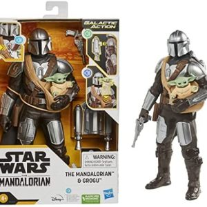 Mandalorian y Grogu Figuras electrónicas interactivas 30 cm (HASBRO)