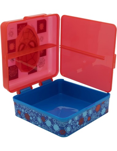 Sandwichera Múltiple Cuadrada Spiderman (STOR) - Imagen 2