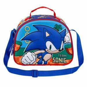 BOLSA MERIENDA SONIC 3D 20CM