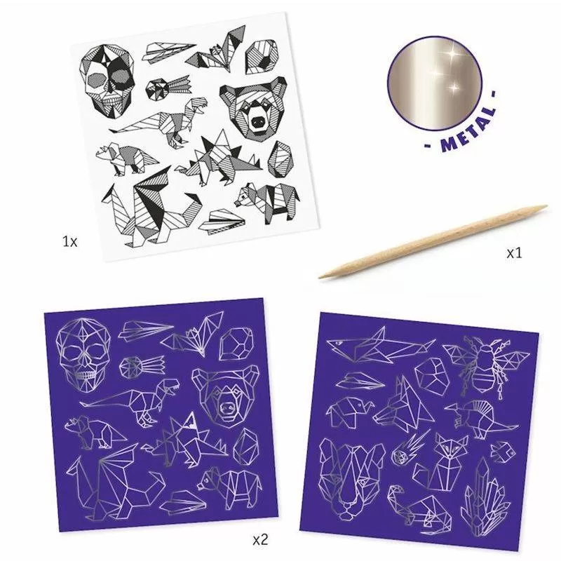 Pegatinas para rascar hierro (DJECO) - Imagen 2