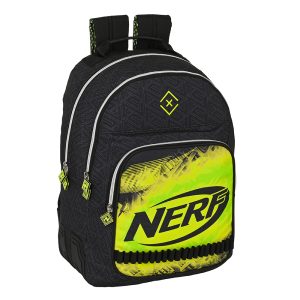 Mochila Doble Nerf «Neon» 32 x 42 x 15 cm (SAFTA)