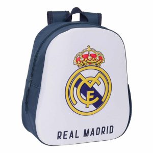 MOCHILA 3D REAL MADRID 33CM
