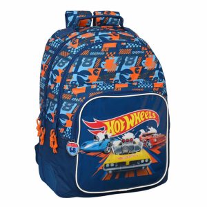 MOCHILA DOBLE HOT WHEELS SPEED CLUB 42CM ADAPTABLE