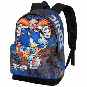 MOCHILA ESCOLAR URBANA SONIC THE HEDGEHOG