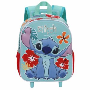 MOCHILA LILO Y STITCH CON CARRO