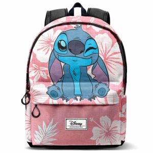 MOCHILA LILO Y STITCH ROSA MAUI