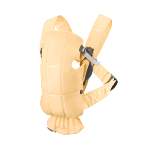 Mochila Portabebé Mini Amarillo Cotton  BabyBjörn