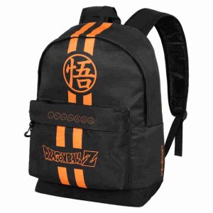 MOCHILA URBANA DRAGON BALL NEGRA Y NARANJA