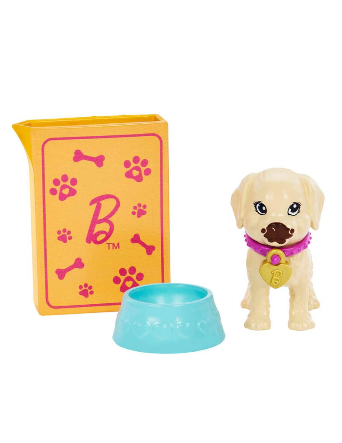 Barbie Adopta Perritos Vestido Morado (MATTEL) - Imagen 5