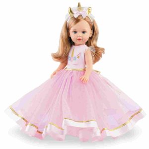 MUÑECA MARINA UNICORN 40CM ESTUCHE MARINA&PAU