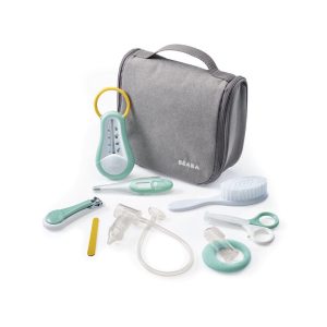 Neceser de Baño 9 Accesorios Gris