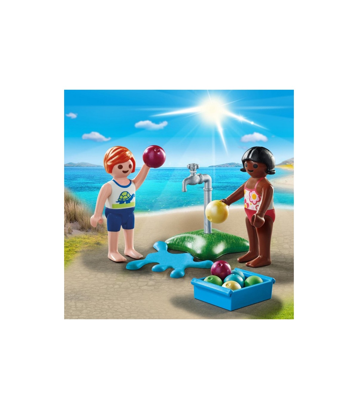 Niños con Globos de Agua (PLAYMOBIL) - Imagen 3