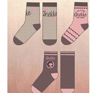 Pack 3 Calcetines Anekke Talla 35/38 (SUN CITY)