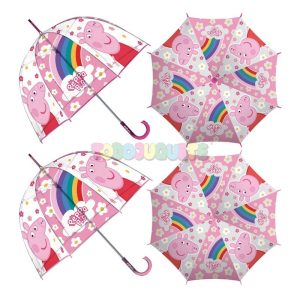 Paraguas Burbuja 48 cms Peppa Pig Surtido