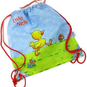 Saquito o Talega de Guardería o Merienda Patito (DIE SPIEGELBURG)