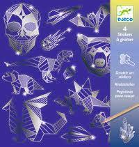 Pegatinas para rascar hierro (DJECO)