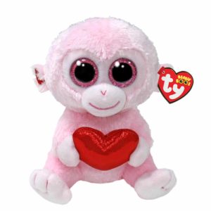 PELUCHE BEANIE BOOS MONO GIGI CORAZÓN 15CM TY