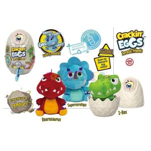 Peluche Dino Sonidos Huevo 26cm Cracking Eggs