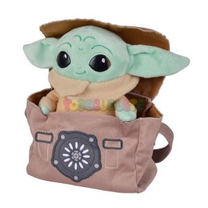 Peluche Star Wars 25cm Baby Yoda en Bolso