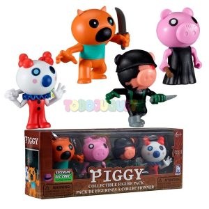 Piggy Pack 4 Figuras