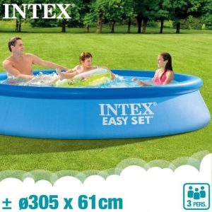 Piscina Hinchable Easy Set Con Depuradora 305x61cm (INTEX)