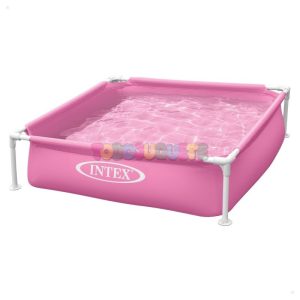 Piscina Mini Frame Rosa 122x122x30cm.