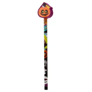 Lápiz de halloween con goma de borrar Calabaza – Puckator