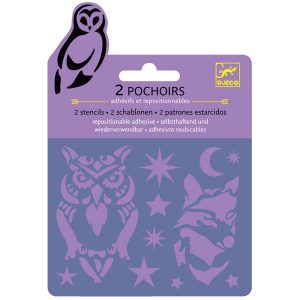 Mini Plantillas para Estarcir Noche (DJECO)