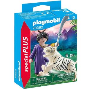 Special Plus Luchadora Asiática con Tigre 70382 (PLAYMOBIL)