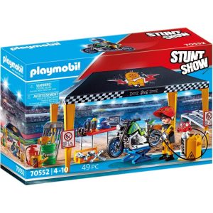 Stuntshow Tienda Taller 70552 (PLAYMOBIL)