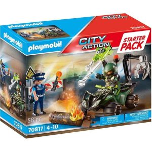 City Action StarterPack Policía Entrenamiento 70817 (PLAYMOBIL)