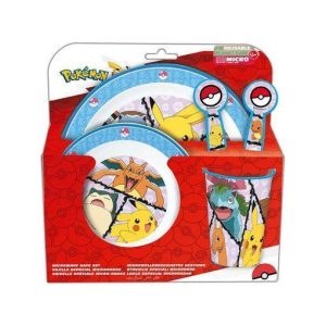 Vajilla Set Micro 5 Pcs Pokémon (STOR)