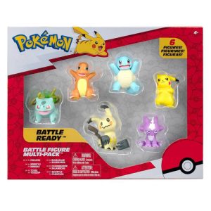 Pokémon Multipack 6 Figuras (BIZAK)