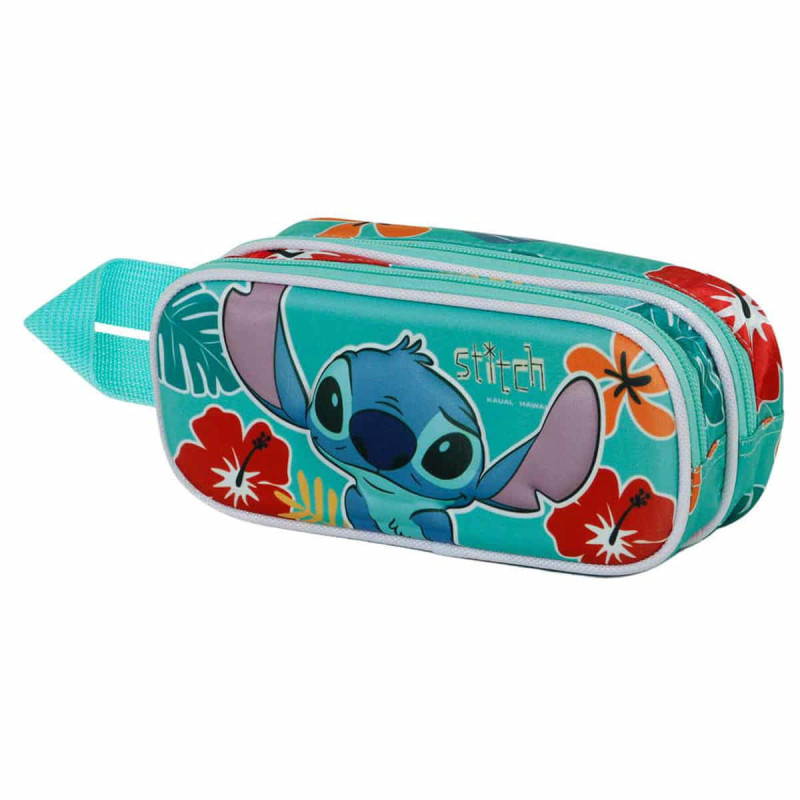 PORTATODO DOBLE LILO & STICH TROPICAL 22CM