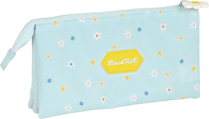 Portatodo Triple Reciclable Blackfit8 «DAISIES» (SAFTA) - Imagen 2