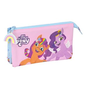 Portatodo Triple My Little Pony «WILD & FREE» (SAFTA)