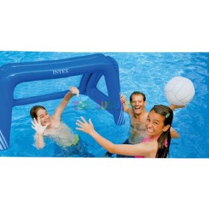 Portería fútbol acuática hinchable