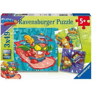 Puzzle Infantil Superzings 3×49 (RAVENSBURGER)