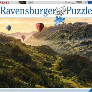 Puzzle 3000 piezas Las Terrazas de Arroz en Asia 17076 (RAVENSBURGER)