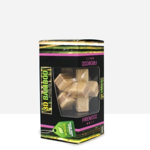 Puzzle Bambú Firewood 3D