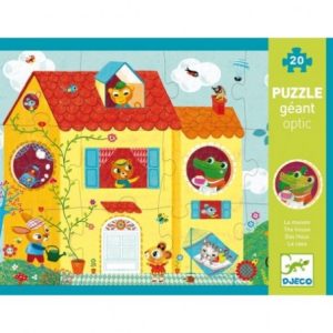 Puzzle gigante la casa 20 piezas (DJECO)