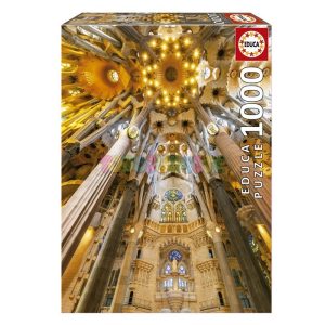 Puzzle 1000 Interior de la Sagrada Familia